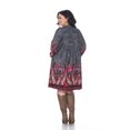 thumbnail image 3 of Women's Plus Size Apolline Embroidered Sweater Dress by Whitemark, 3 of 10