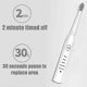thumbnail image 3 of Cepillo de dientes eléctrico, cepillo de dientes blanqueador eléctrico recargable, 3 of 5