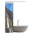 thumbnail image 2 of Cortina de Ducha ABPHQTO Selva Tropical Paisaje con Cascada Pongour 120x180 cm, 2 of 2