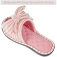 thumbnail image 7 of RockDove Women's Coral Band Open Toe Slide Slipper with Oversized Bow, 7 of 7