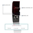 thumbnail image 4 of Spec-D Tuning Red Smoke Lens Tail Lights Compatible with 2005-2010 Hummer H3, Left + Right Pair Assembly, 4 of 7