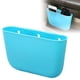 thumbnail image 2 of Cubo de basura colgante para coche, bolsillo universal para la puerta del coche, contenedor de basura portátil de plástico con clip, organizador de basura para cartera y teléfono móvil., 2 of 7