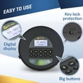 thumbnail image 4 of Reproductor de CD portátil KLIM Nomad con Bluetooth, radio FM y tarjeta TF, 4 of 7