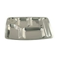 thumbnail image 4 of Stainless Steel Kids Snack Tray School Food Lunch Box Plate 4/5/6 Grids, 4 of 5