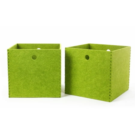 Storage Bins Shelf Baskets Cubes 12x12 Office For Desk Storage Bins Shelf Baskets Cubes 12x12 Office For Desk Dual Handles Set