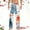 White, variant on Men's Christmas Casual Fashion Pants With Drawstring White M
