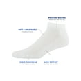 thumbnail image 2 of Gildan Men's Active Cotton Low Cut Socks, 10 Pairs, 2 of 5
