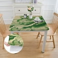 thumbnail image 2 of BANET Square Table Cloth with for Restaurant, Picnic, Indoor and Table Cover Home Decoration, （Green 52*52, 2 of 8