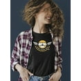 thumbnail image 2 of Street Racing Team - Retro Moto Racer Emoji Women's T-shirt, 2 of 4
