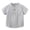 Grey, variant on KYAIGUO 1-6T Boys Casual Plaid Shirt Short Sleeve Button down Plaid Shirts for Toddler Baby