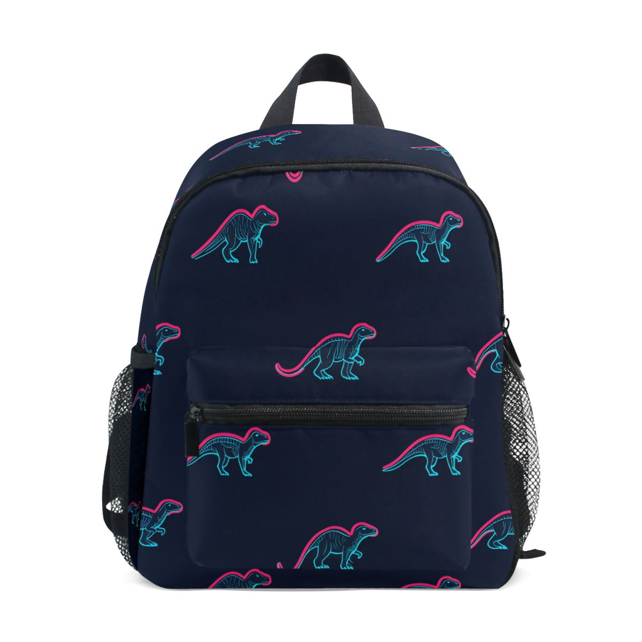 Dinosaur Backpack For Kids - Cute School Bag For Elementary & Kindergarten With Chest Strap, Water-Resistant, Multiple Pockets - View #4