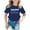 Blue, variant on LUOGENLI T Shirt for Girls Fashion Children Kids Boys Girls Summer Short Sleeve Letter Printed Shirt Blouse Top Casual Tc Clothes Pencil Shirts for Girls Knee Length 5-6 Years