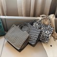 thumbnail image 2 of Bolso de mano informal para fiesta de chicas, bolso de mano para mujer, bolso de lona, bolso de mano con bolsillo para libros de estudiante, bolso de moda con decoración de cebra, 2 of 5