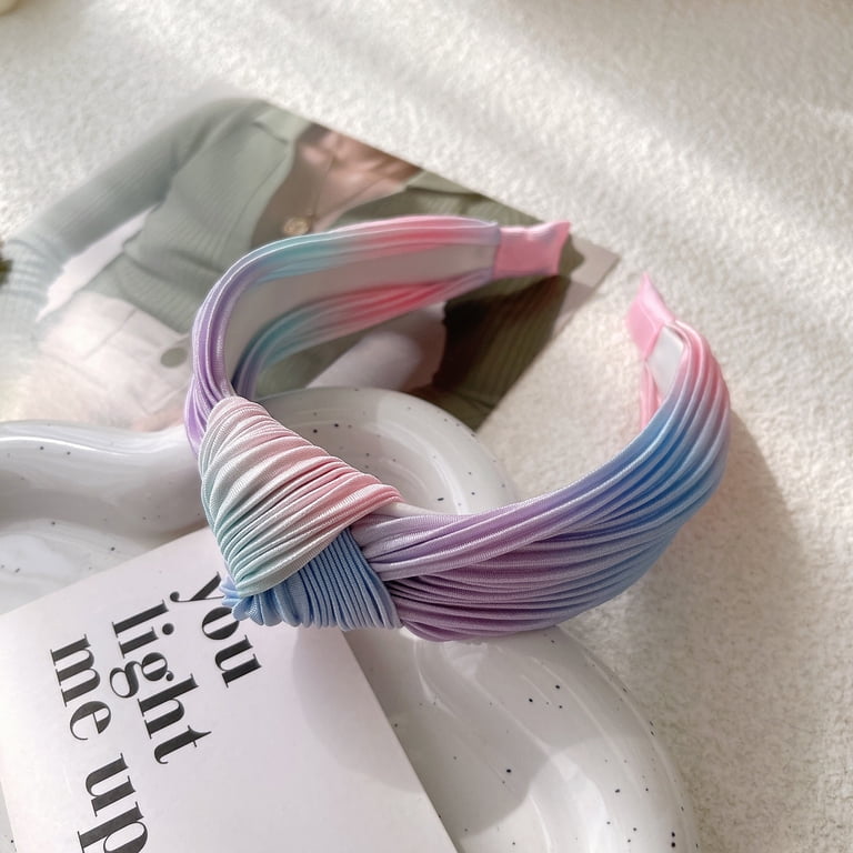 Shenmeida Women Multicolor Colorful Knotted Women Headband  display picture 2
