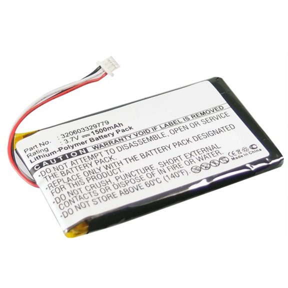 Batteries N Accessories BNA-WB-P4205 GPS Battery - Li-Pol, 3.7V, 1500 mAh, Ultra High Capacity Battery - Replacement for Harmon Kardon 320603329779 Battery