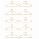 thumbnail image 1 of Estilo de suspensión de ropa de ratán, organizador de prendas, percha para adultos, 10 piezas, 1 of 9