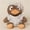 Clear, variant on Platypus Plush Toy, Cute Bow Headband Dressed Stuffed Animal, 1 Pack 9.8 inch Soft Cuddly Wearable Outfit Plush Figure, Ideal Nap Buddy Birthday Gift for Kids Toddlers Home Bedroom Decor