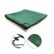thumbnail image 1 of Funda para arenero con cordón cuadrada a prueba de polvo para playa arenero impermeable para piscina color verde 180 x 180 cm yuxing, 1 of 1