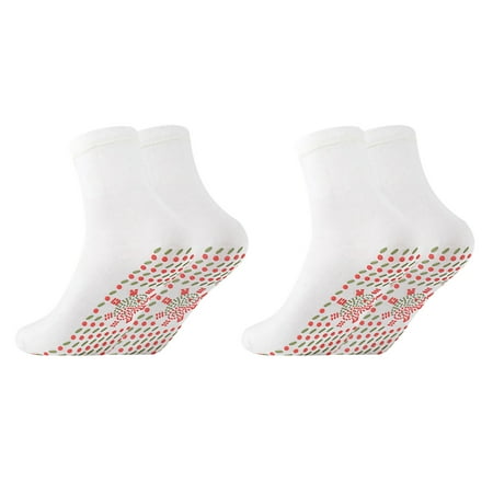 

Daveitl Self-heating Socks Comfortable Stretch Durable Massage Warm And Cold-resistant Cotton Socks 2PC health care products health