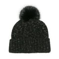 thumbnail image 1 of Sombreros Sudadera con capucha Casual Versátil Color Mezclado Gorro de punto Gorro de hilo Mujer Gorro de mujer, 1 of 2