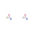 thumbnail image 3 of Billuyoard Cuerdas de algodón para mascotas, juguetes interactivos para limpiar los dientes, juguetes ligeros y flexibles para masticar, Tres Bolas Conectadas 2piezas, 3 of 6