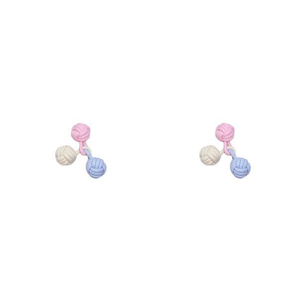 Methold Cuerdas de algodón resistentes a mordidas, juguete para perros limpios, juguetes flexibles para masticar, forma de hueso molar, bolas Tres Bolas Conectadas 2piezas