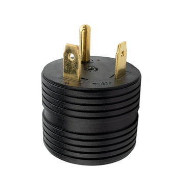 RV ADAPTER PLUG - 30A MALE TO 15A FEMALE