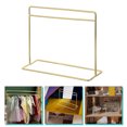 thumbnail image 3 of MasteelfCA Iron Doll Garment Rack DIY Doll Clothes Hanger Rack Mini Coat Hanger Clothes Organizer, 3 of 8