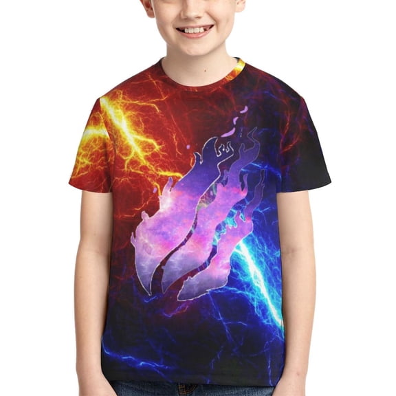 Prestonplayz Boys Girls T Shirt Kids Short Sleeve Crewneck 3d Printed Graphic Shirts For Kids Youth X-Small