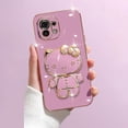 thumbnail image 3 of Funda con soporte de espejo Hello Kitty para Xiaomi Redmi Note 12, 4G, 5G, Turbo Plus, 12S, 11, 11S, 10, 9, 9S, 8 Pro, 12C, 10C, 10X, 9A, 9C, 3 of 5