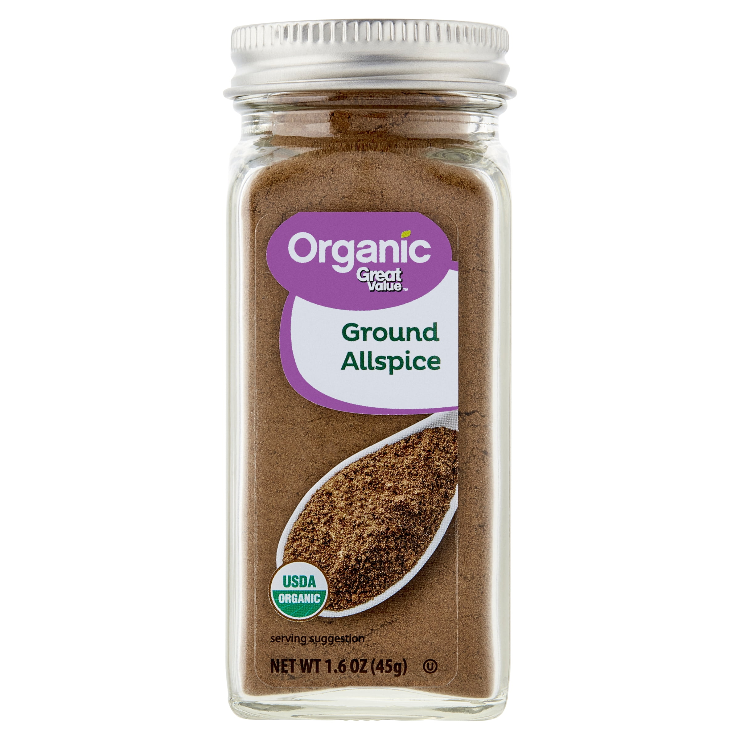 Great Value Organic Ground Allspice, 1.6 oz