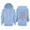 Sky Blue, variant on Kiijoy Toddler Girls Full-Zip Hoodie Letter Print Active Hooded Sweatshirt, Sizes 4-5