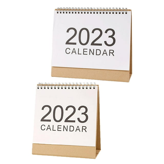 Calendario diario de escritorio 2 uds Zulema calendario de escritorio