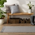 thumbnail image 3 of Design Imports CAMZ12599 2 ft. 6 in. x 6 ft. 2-Tone Ribbed Rug, Gray & Off White, 3 of 3