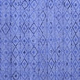 thumbnail image 1 of Ahgly Company Machine Washable Indoor Square Abstract Blue Modern Area Rugs, 7' Square, 1 of 4