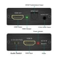 thumbnail image 5 of 4K x 2K HDMI to 3.5MM Audio Converter SPDIF Optical Stereo Out Splitter Adapter, 5 of 10