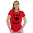 thumbnail image 4 of Hump Day Camel Wednesday Weekday Womens Slim Fit Graphic Tee Brisco Brands L, 4 of 5
