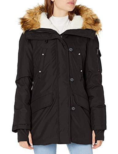Faux Fur Hood, Black, XS - Walmart 