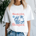 thumbnail image 2 of Book Girl Summer Shirt, Bookish TShirt,Beach Book Lover Summer Shirt, Girly Bookish Gift, Bookworm, Bookish Vacation Tee, Girl Reading Book Tshirt,Hot Girl Summer,Bookish Vacation, 2 of 5