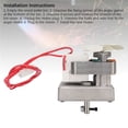 thumbnail image 3 of Replacement Auger Motor Replacement for PitBoss Wood Pellet Grill 1.6 RPM 120V 60Hz 2 Poles Auger Drive Motor, 3 of 7