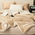 thumbnail image 6 of IMossad Milk Velvet Lambswool Double Layer Blanket - Soft Fleece Blanket for Autumn and Winter - Multifunctional Cozy Cover for Double Bed and Travel, 6 of 6