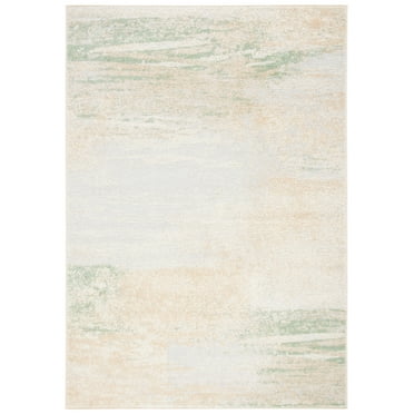 SAFAVIEH Adirondack Rudyard Abstract Area Rug, Ivory/Gold, 5'1" x 7'6"