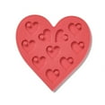 thumbnail image 2 of 10 pc DIY Heart Pendant Silicone Molds Resin Casting Molds for UV Resin Epoxy Resin Jewelry Making Red 110x105x5.5mm Hole: 3mm Inner Diameter: 20x20mm, 2 of 4