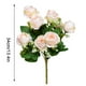 thumbnail image 2 of Simulación de flor de rosa artificial de 9 cabezas, decoración floral, ceremonia de boda, ramo de flores falsas, champán Jumpingount HA8171-02B, 2 of 6