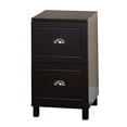 thumbnail image 2 of Target Marketing Systems Bradley Collection Modern 2 Drawer Filing Cabinet With Metal Handles, Black, 2 of 4