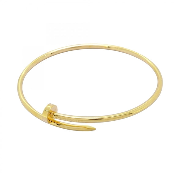 Pre-Owned Cartier Juste un Clou Bangle SM 18KYG Yellow Gold (Men's & Women's)