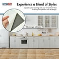 thumbnail image 5 of PowerSellerUSA Vinyl Self Adhesive Floor Tiles, 20 Pcs 12x12 inches with 1.2 mm Thickness Contemporary Wood Grain Peel and Stick Floor Tile Stickers, Square Flooring Tiles for Kitchen, Medium Oak, 5 of 8