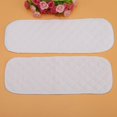 thumbnail image 2 of Insertos de pa?ales de tela Inserto Forros reutilizables de algodón Biodegradable lavable Sin adhesivo para un fácil reposicionamiento (paquete de 10)(3 capas) Ecomeon no, 2 of 4