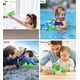 thumbnail image 4 of Dollibu Frog Bath Buddy Squirter - Rana verde flotante Juguete de baño de goma Diversión con chorros de agua Juego de baño para niños pequeños Juguete animal lindo y suave para la bañera Playa y pisci, 4 of 5