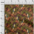 thumbnail image 2 of oneOone Cotton Poplin Carmine Red Fabric Tropical & Bird Diy Clothing Quilting Fabric Print Fabric By Yard 42 Inch Wide, 2 of 5